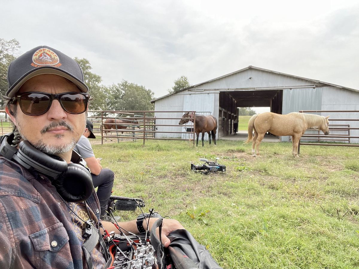 Production sound work on location
